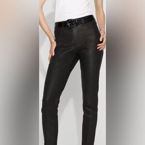 WHBM Black Fabric Jeans 14
